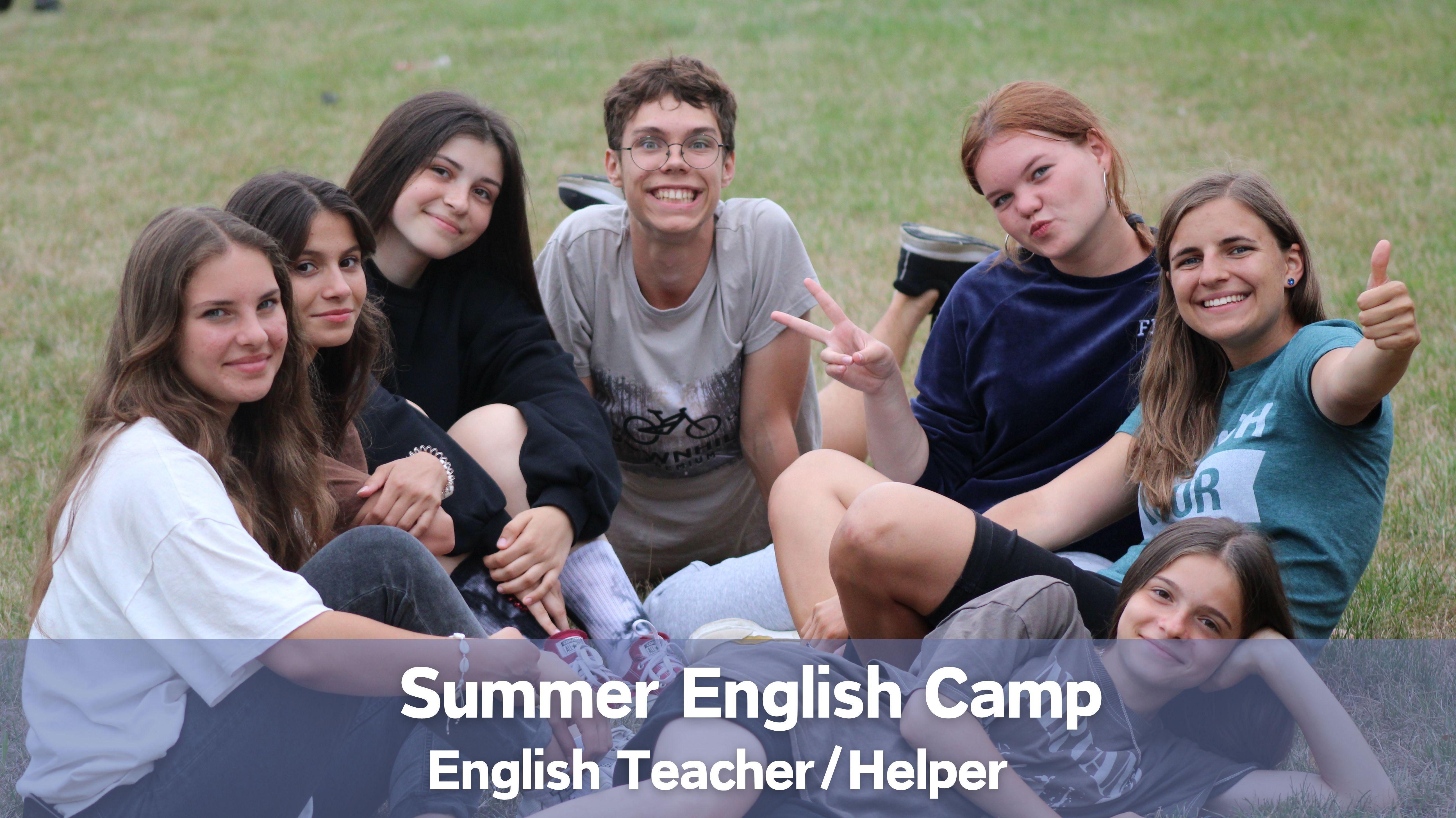 Summer English Camp - English Teachers/Helpers