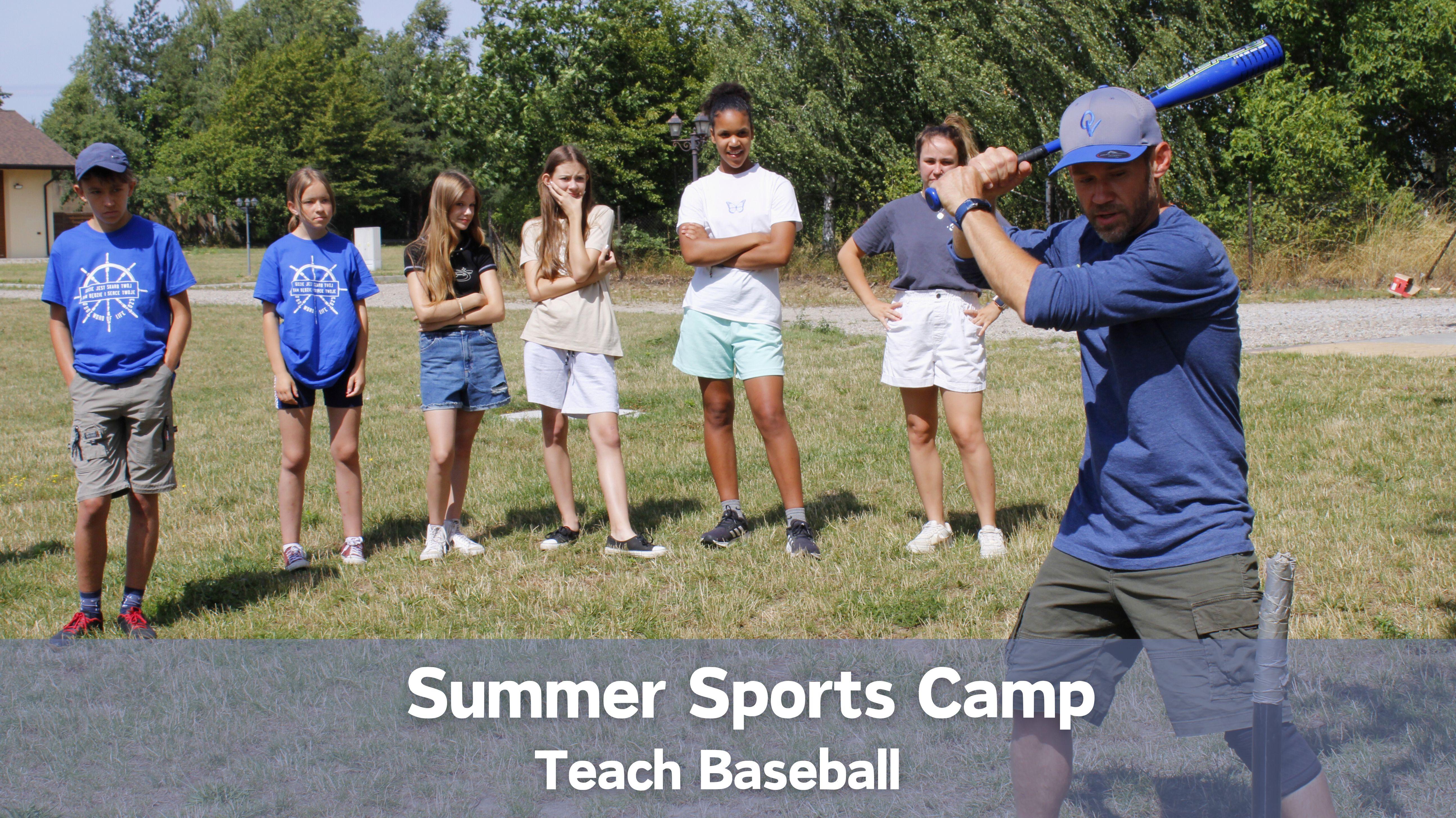 Poland Summer Sports Camp (Week 2) - Teach Baseball